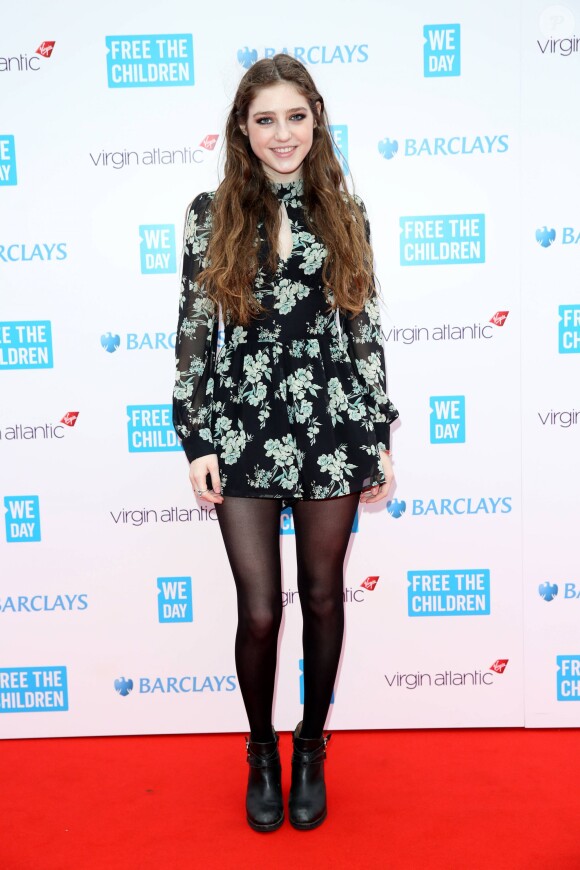 Birdy à Wembley le 7 mars 2014 lors de l'événement We Day UK organisé par l'association Free the Children.