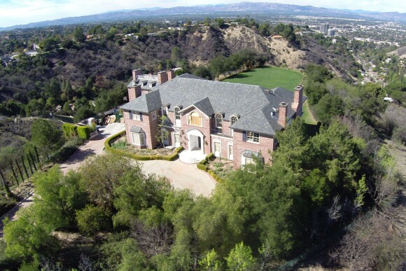 Maison de la belle Heidi Klum à Bel Air, Los Angeles, d'une valeur de 9,8 millions de dollars.