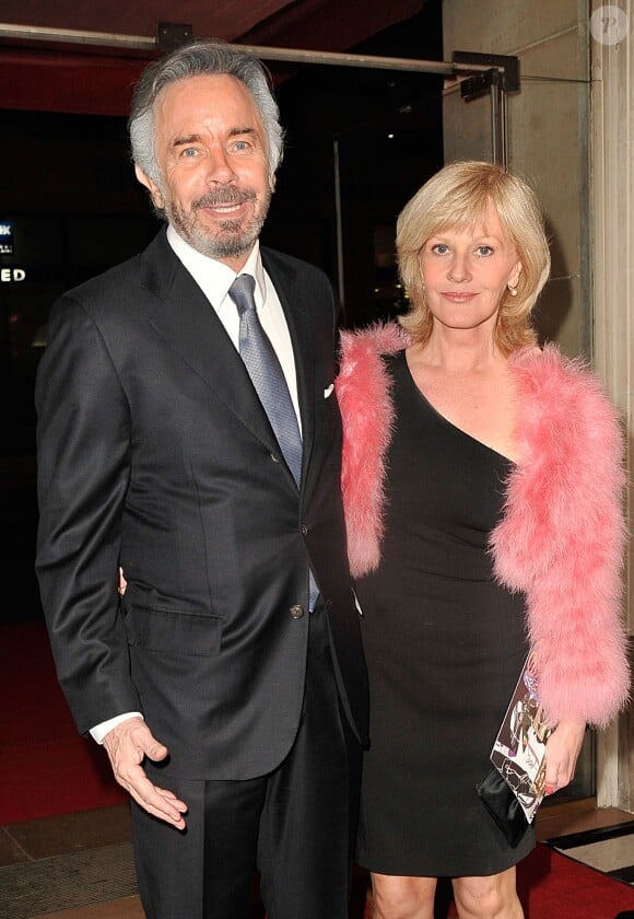 Elisa Servier et son compagnon Pascal Cronvac lors du gala Enfance Majuscule, salle Gaveau à Paris le 10 mars 2014