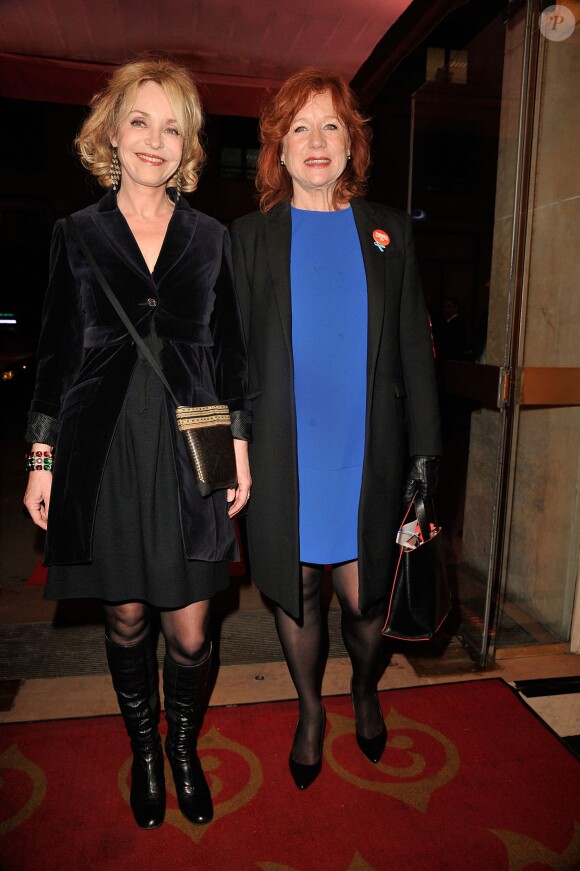 Fanny Cottençon, Eva Darlan lors du gala Enfance Majuscule, salle Gaveau à Paris le 10 mars 2014