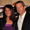 Michel Cymes et sa femme lors du gala Enfance Majuscule, salle Gaveau à Paris le 10 mars 2014
