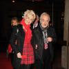 Danièle Gilbert et son mari Patrick Semana lors du gala Enfance Majuscule, salle Gaveau à Paris le 10 mars 2014