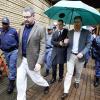 Oscar Pistorius lors de son arrivée devant la Haute cour de Pretoria le 10 mars 2014