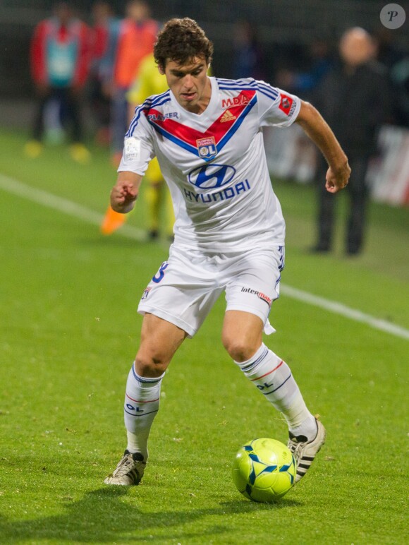Yoann Gourcuff en plein match avec l' Olympique Lyonnais le 26 mai 2013