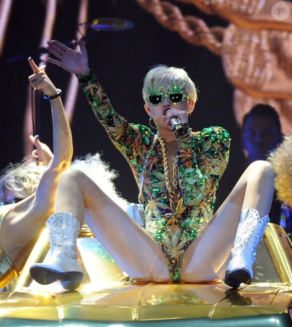Miley Cyrus à Las Vegas, le 1er mars 2014.