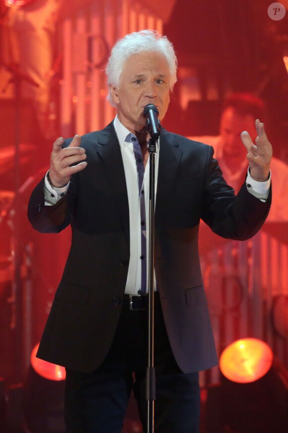 Gérard Lenormand lors de l'enregistrement de l'émission "Les années bonheur" à Paris le 5 mars 2014. L'émission sera diffusée, le 15 mars 2014.