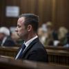 Oscar Pistorius devant la haute cour de justice de Pretoria, le 17 mars 2014