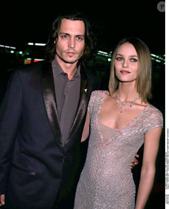 Johnny Depp et Vanessa Paradis à Los Angeles le 18 novembre 1999