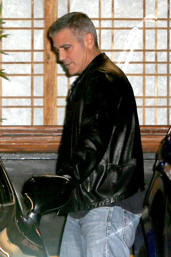 George Clooney à Studio City, Los Angeles, le 27 février 2014.