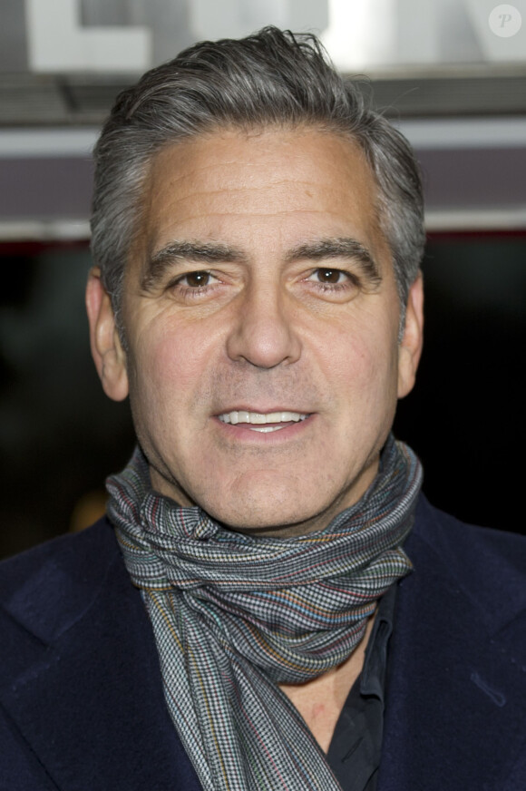 George Clooney à Londres, le 11 février 2014.