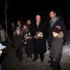 La famille royale de Norvège à Oslo le 16 février 2014 lors des célébrations du bicentenaire de la constitution.