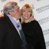 Jean-Pierre Castaldi, Chantal Ladesou lors du photocall de la cérémonie de clôture du Festival 2 cinéma de Valenciennes au Gaumont Valenciennes le 22 mars 2014
