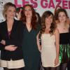 Olivia Côte, Audrey Fleurot, Camille Chamoux, Joséphine de Meaux lors de l'avant-première du film "Les Gazelles" au Gaumont Opéra à Paris, le 24 mars 2014