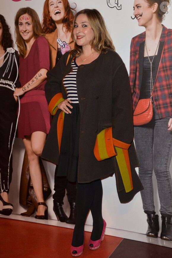 Marilou Berry lors de l'avant-première du film "Les Gazelles" au Gaumont Opéra à Paris, le 24 mars 2014
