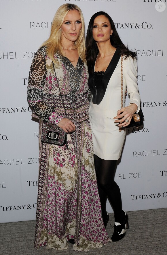 Karen Craig et Georgina Chapman (créatrices de Marchesa) assistent à la soirée de sortie du livre "Living In Style: Inspiration and Advice for Everyday Glamour" de Rachel Zoe, dans la boutique Tiffany & Co. New York, le 24 mars 2014.