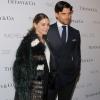 Olivia Palermo et son fiancé Johannes Huebl assistent à la soirée de sortie du livre "Living In Style: Inspiration and Advice for Everyday Glamour" de Rachel Zoe, dans la boutique Tiffany & Co. New York, le 24 mars 2014.