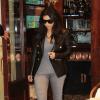 Kim Kardashian quitte le Cipriani après un déjeuner avec son ami Jonathan Cheban. New York, le 25 mars 2014.