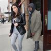 Kanye West et Kim Kardashian à New York, le 25 mars 2014.