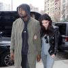 Kanye West et Kim Kardashian à New York, le 25 mars 2014.