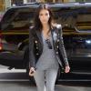 Kim Kardashian arrive au restaurant Cipriani à New York. Le 25 mars 2014.