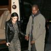 Kim Kardashian et Kanye West arrivent au restaurant Waverly Inn à New York. Le 25 mars 2014.