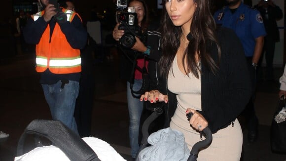 Kim Kardashian : Une future mariée sereine, de retour à L.A. avec North