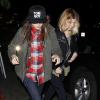 Ellen Page et Kate Mara de sortie après une soirée au Chateau's Bar Marmont, Los Angeles, le 26 mars 2014.