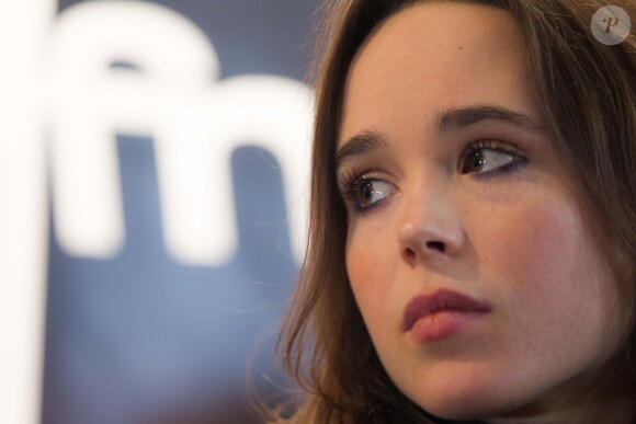 Ellen Page à la Fnac Saint-Lazare le 1er octobre 2013.