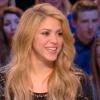 Shakira sur le plateau du Grand Journal de Canal+, le vendredi 28 mars 2014.
