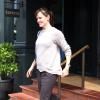Jennifer Garner à la sortie d'un restaurant à Brentwood, le 25 mars 2014.