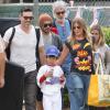 LeAnn Rimes et Eddie Cibrian ont assisté au match de baseball de leur fils Jake à Los Angeles. Le 13 avril 2013. 