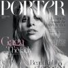 Lady Gaga en couverture du magazine "Porter", daté de l'été 2014.
