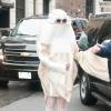 Lady Gaga, le jour de son 28ème anniversaire, se promène à New York, le 28 mars 2014. 