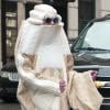 Lady Gaga se promène dans les rues de New York, le jour de son 28ème anniversaire. Le 28 mars 2014.