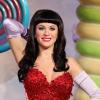 La statue de cire de Katy Perry a été dévoilée au musée de Madame Tussauds à Londres. Le 2 avril 2014.
