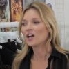 Kate Moss dans les coulisses de sa nouvelle collaboration avec Topshop