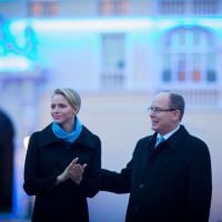 Charlene et Albert de Monaco : Soirée bleue au palais, en amoureux