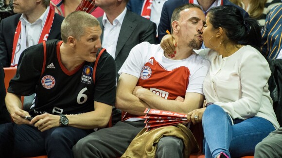 Franck Ribéry et Wahiba : Amoureux et joyeux, même quand le Bayern perd