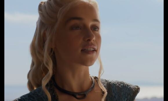 Emilia Clarke dans le personnage de Daenerys Targaryen.