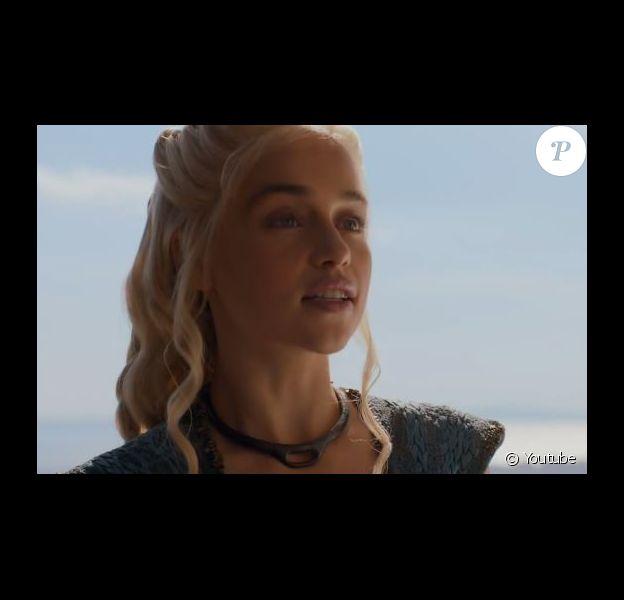 Emilia Clarke dans le personnage de Daenerys Targaryen.