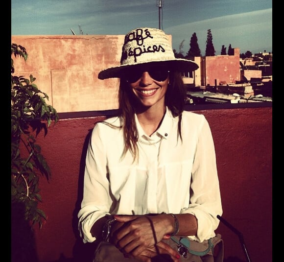 Alexandra Rosenfeld, heureuse au Maroc - Mars-avril 2014.