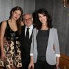Adèle Exarchopoulos, Frédéric Vidal et Zabou Breitman lors de la 33e édition du prix Romy Schneider et Patrick Dewaere à l'hôtel Scribe à Paris le 7 avril 2014.
