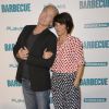 Franck Dubosc et Florence Foresti lors de l'avant-première du film "Barbecue" au cinéma Gaumont Opéra à Paris, le 7 avril 2014.