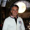 Gerard Holtz - Inauguration du Tour Auto 2014 (Optic 2000) au Grand Palais, à Paris le 7 avril 2014.
