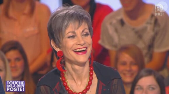 Isabelle Morini-Bosc - Emission "Touche pas à mon poste" (D8), du 9 avril 2014.