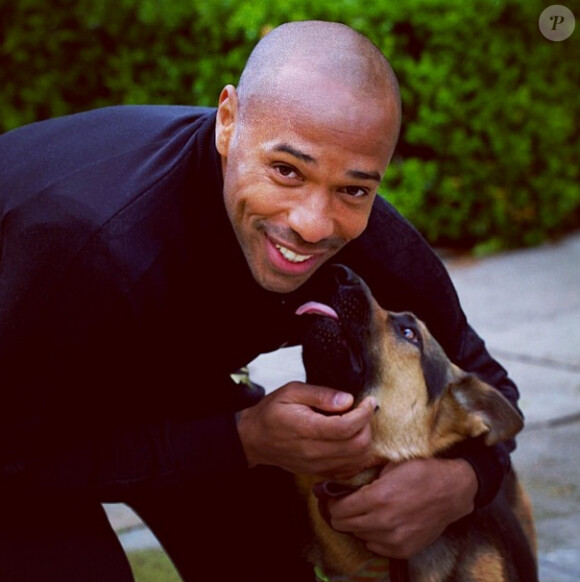 Thierry Henry à Beverly Hills - avril 2014