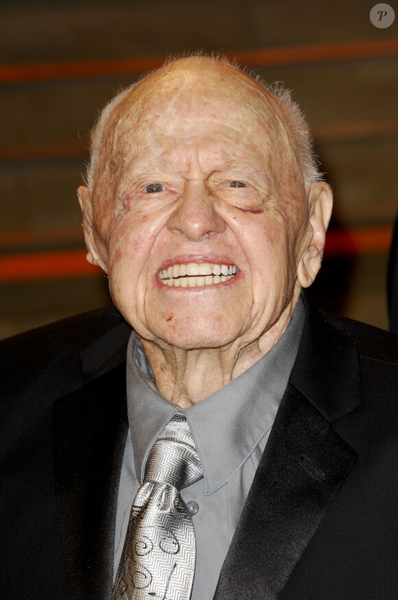 Mickey Rooney à West Hollywood, le 2 mars 2014.