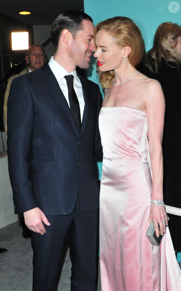 Michael Polish et sa femme Kate Bosworth lors du "Tiffany's Blue Book Gala 2014" à New York, le 10 avril 2014.