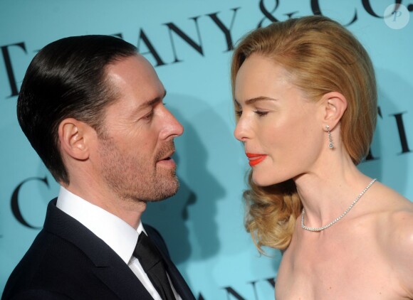 Michael Polish et Kate Bosworth lors de la soirée Tiffany & Co au musée Guggenheim à New York, le 10 avril 2014.