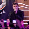 Nick Carter des Backstreet Boys lors d'un showcase à Madrid le 12 novembre 2013